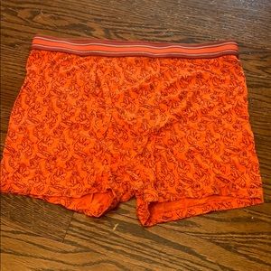 Orange Nickelodeon Ren and Stimpy boxers